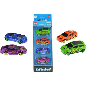 auto na autodráhu Leventi Sada závodních aut - 4 ks