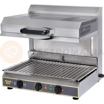 Salamandr s pohyblivou hlavou, křemenová topná tělesa, detekce talířů, 3 kW, 230 V | ROLLER GRILL, 777361