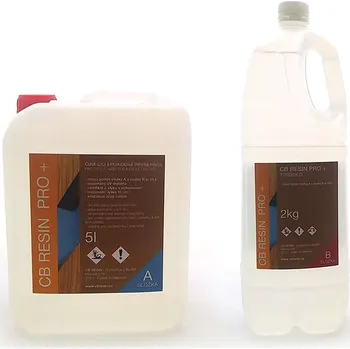 CB RESIN PRO+ 7kg čirá licí epoxidová pryskyřice