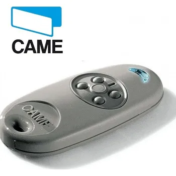 Dálkový ovladač vrat CAME TOP 434 NA dálkový ovladač,pevný kód, provedení 4-kanálové,frekvence 433,92 MHz pro pohony garážových vrata a bran Came Barva: ČERNÁ