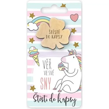 Žertovný předmět Nekupto Štěstí do kapsy Věř ve své sny