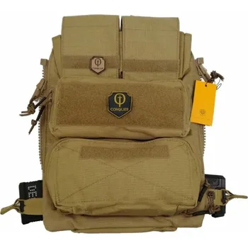 Zádový panel C2 Elite pro vesty Conquer CVS a APC - pískový TAN, CONQUER Tactical Gear