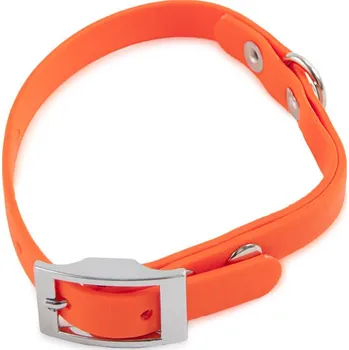 Obojek pro psa Firedog BioThane Obojek Basic 13mm 20-28cm Barva: Oranžová