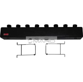 rozdělovač topení Smart99 Rozdělovač duální 6/4", 4 okruhy, včetně konzolí a izolace, P72040004