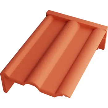 Betonpres Taška pultová okrajová levá Natura OPTIMAL cihlová