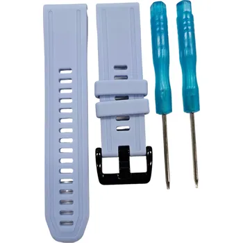 Silikonový řemínek Garmin QuickFit 20mm Barva: Světle modrá