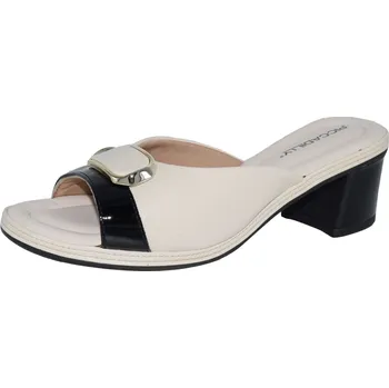 Dámské lodičky PICCADILLY dámské pantofle 566043-1 Barva: krémová, Velikost: 39