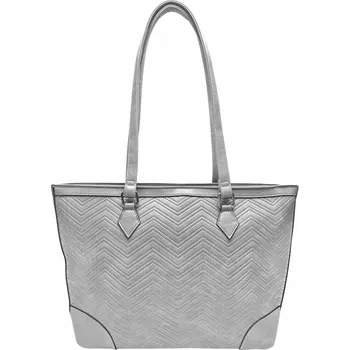 Kabelka Prostorná světle šedá kabelka přes rameno Noella