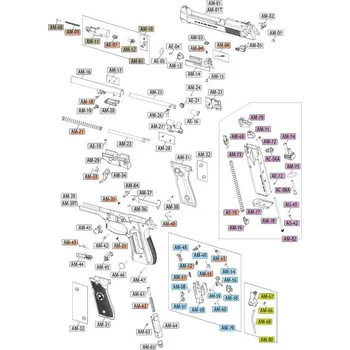 Náhradní díl pro ICS BM9 - díl číslo AM-53, ICS