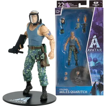 Figurka Avatar Colonel Miles Quaritch – akční figurka 10 cm | McFarlane Toys