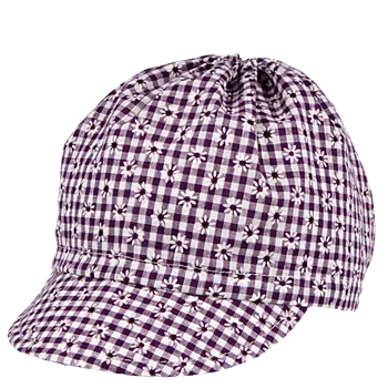 Kojenecké oblečení RDX Dívčí kšiltovka Káro-květy Vel. 48