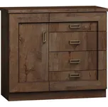 Komoda 1d4s TADEÁŠ T-22 dub lefkas