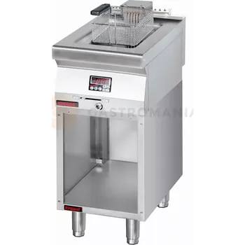 fritéza Elektrická fritéza 1x8l 8 kW na otevřeném podstavci | KROMET, 700.FE-10f.S