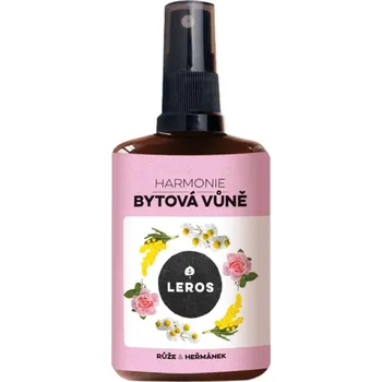 Osvěžovač vzduchu Leros Harmonie bytová vůně 100 ml růže a heřmánek