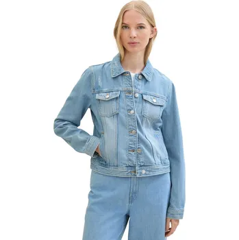 Dámská casual bunda Tom Tailor dámská džínová bunda 1041483 10151 Modrá M