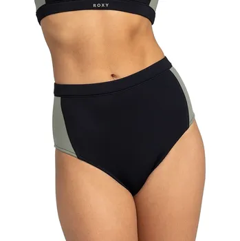 Dámské plavky plavky Roxy Pro Performance Highwaist - KVJ0/Anthracite S