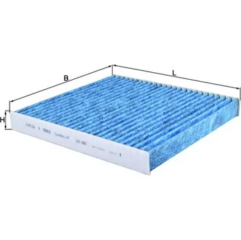 Ventilátor topení a klimatizace Filtr, vzduch v interiéru KNECHT LAO 888
