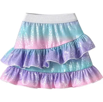 Dívčí sukně Dívčí mini sukně mořská panna (fialová - zelená - růžová) Velikost: 4T (98-104)