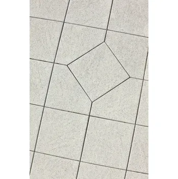 Venkovní dlažba BEST Dlažba Terasová RUBIO 500 x 500 x 50 mm BÍLÁ