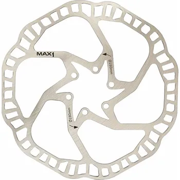 Brzda na kolo MAX1 brzdový kotouč 180 mm Barva: 6 děr, Velikost: 180 mm