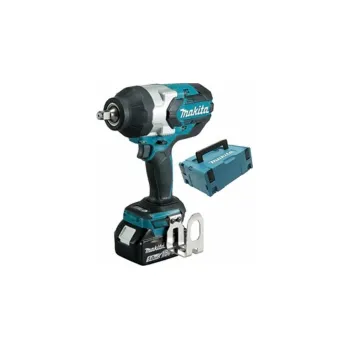 Makita DTW1002RTJ Aku rázový utahovák 1/2" Li-ion LXT 18V/5,0Ah