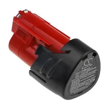 Baterie pro Milwaukee M12 Cpd-602x, 2000 mAh, Cameron Sino CS-MWK124PW