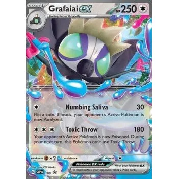 Sběratelská karetní hra Pokémon SVP 100 Grafaiai ex - Black Star Promos