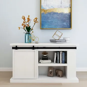 Tesařské kování vidaXL Kování pro posuvné dveře skříně uhlíková ocel 152 cm [151696] Barva: Černá