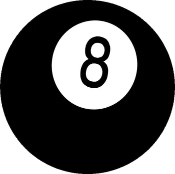 samolepka samolepka kulečníková koule (samolepka kulečník)