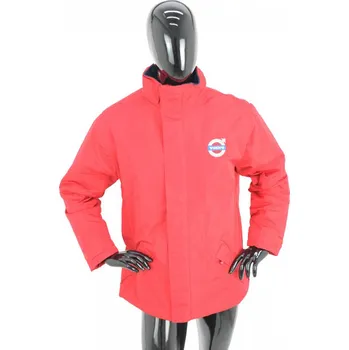 Pánský zimní kabát Bunda s podšívkou VOLVO červená XL