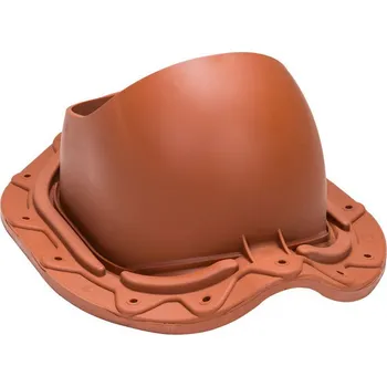 VILPE (Finsko) Průchodový prvek pro vlnitou plechovou krytinu Barva: Cihlová