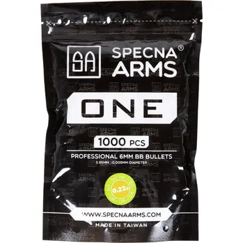 Airsoftová kulička Airsoftové kuličky Specna Arms ONE™ BIO 0,23g, 1000bb, bílé