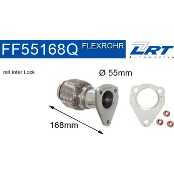 Katalyzátor Opravné potrubí, katalyzátor LRT FF55168Q