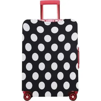 Příslušenství k zavazadlu Ochranný obal na kufr - Puntíkatý, L