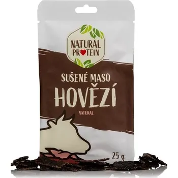 Sušené maso NaturalProtein Sušené maso hovězí natural 25 g