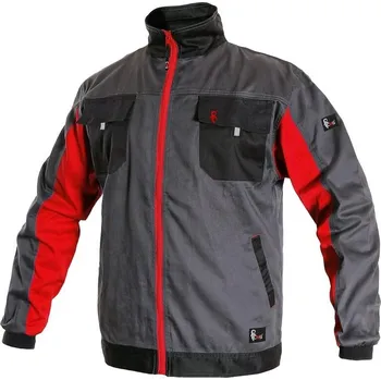 pracovní blůza CXS Blůza PHOENIX PERSEUS, pánská, šedo-červená, vel. 60