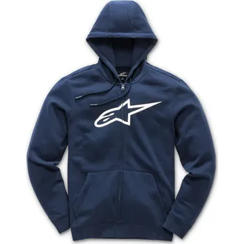 Pánská mikina ALPINESTARS mikina AGELESS II Zip Fleece navy/white - S