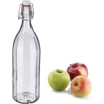 WESTMARK Lahev s třmenovým uzávěrem 1l, vícehranná