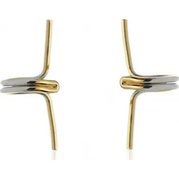 Náušnice Flamenco Mystique Efektní Náušnice z Chirurgické Oceli, Průměr 1 cm, Odolné vůči Povětrnostním Vlivům