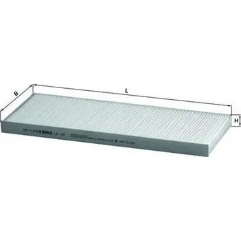 Kabinový filtr Filtr, vzduch v interiéru MAHLE LA 49