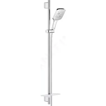 Sprchový set Grohe Rainshower SmartActive Cube Sada sprchové hlavice 130, 3 proudy, tyče 90 cm a hadice, chrom, 26586000