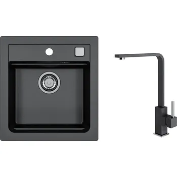 Granitový dřez Alveus SET ALVEUS ATROX 20 / 91 + BATERIE AFRA 91 SETA22091