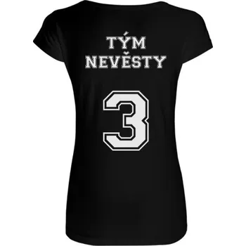 Dámské tričko Tričko s potiskem Tým nevěsty sport dámské