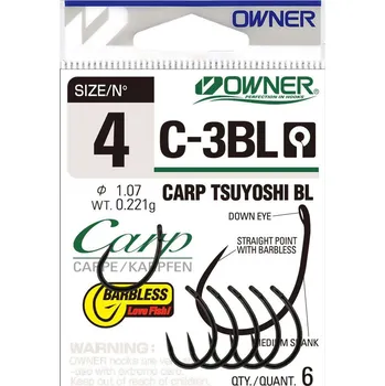 Rybářský háček Owner Háčky C-3BL 8 - 8ks