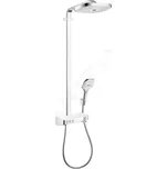 Hansgrohe Raindance Select E Sprchový set Showerpipe 300 s termostatem ShowerTablet Select, 3 proudy, bílá/chrom, 27127400
