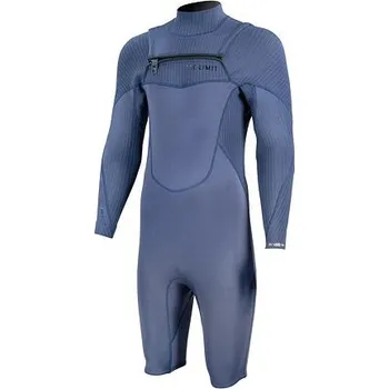Neoprenový oblek neopren PROLIMIT Predator Sunset Shorty Freezip 3/2 BLUE velikost neoprenů a trapézů 50/M