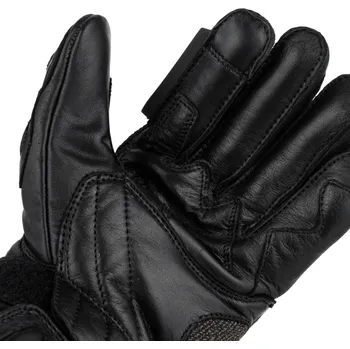 Moto rukavice Rukavice PSí NERO pánské černé L