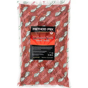 Návnadová surovina Sportcarp method mix Balení: 1kg, Příchuť: Mulberry & Garlic