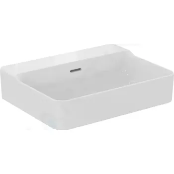 Umyvadlo Ideal Standard Conca Ceram Umyvadlo na desku 60x45 cm, s přepadem, bez otvoru pro baterii, bílá, T382201