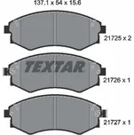 Sada brzdových destiček, kotoučová brzda TEXTAR 2172502